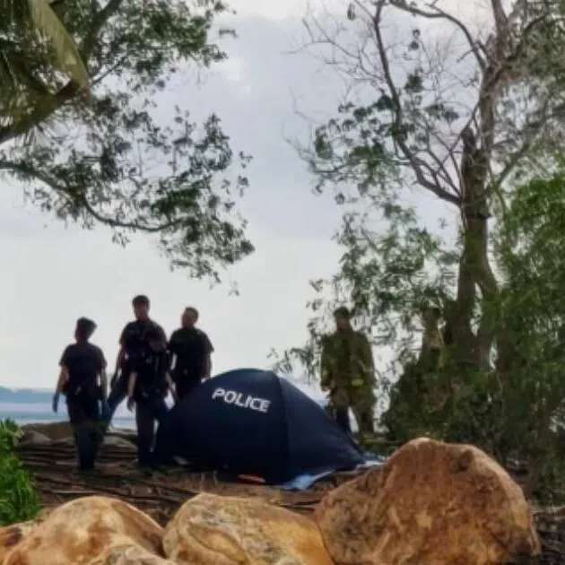 The man was pronounced dead at the scene after the police and SCDF received a call for assistance at 10 Siloso Beach Walk.