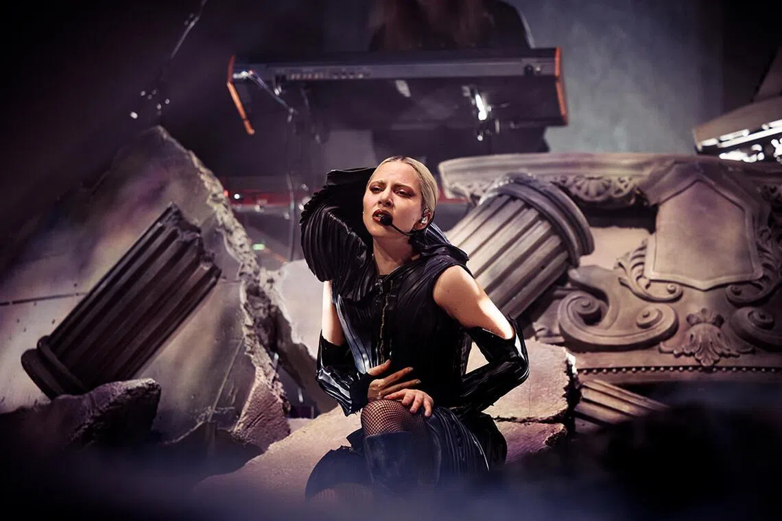 Lady Gaga in Apple Music Live: Mayhem Requiem.