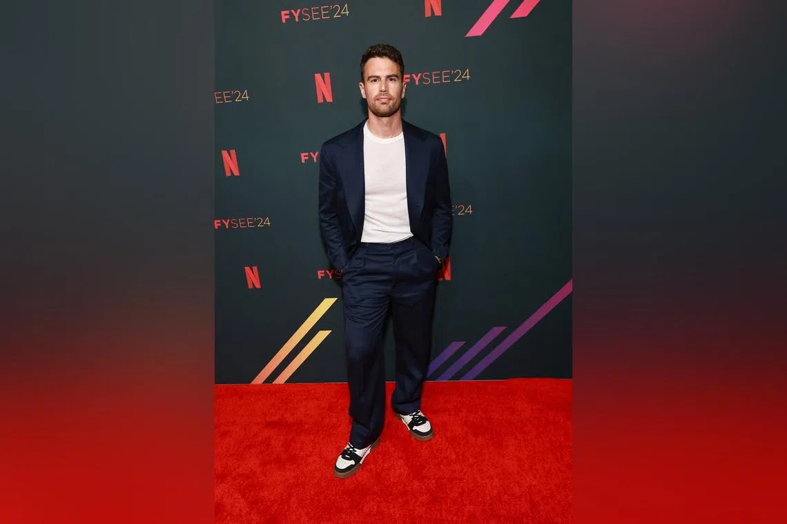 Actor Theo James has supported the UN High Commissioner for Refugees (UNHCR) since 2016.