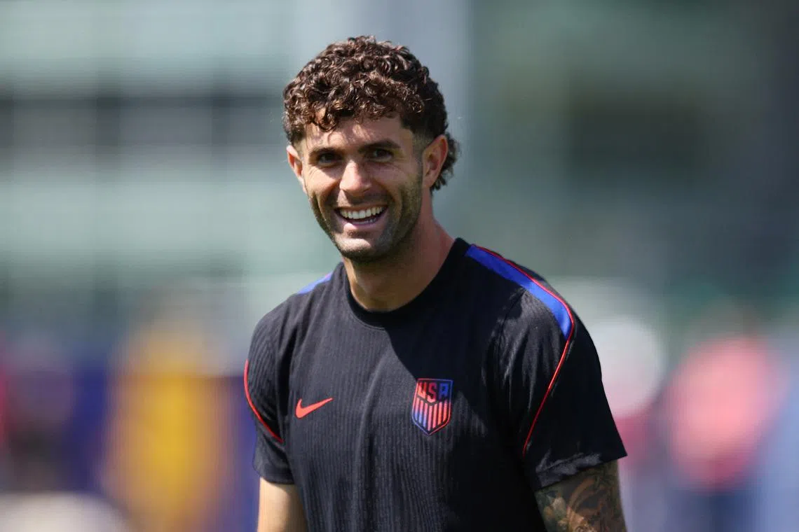 Soccer Football - FIFA World Cup 2026 - United States Training - University of Washington, Seattle, Washington, U.S. - July 5, 2026 Christian Pulisic of the U.S. during training IMAGN IMAGES via Reuters/Blake Dahlin