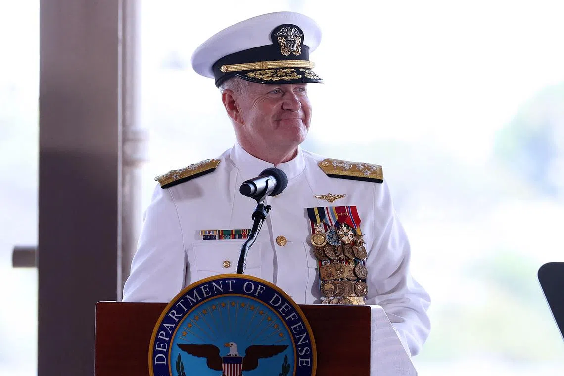Incoming US Indo-Pacific Commander Admiral Samuel Paparo looks to America’s technological proficiency to compensate for China’s advantages in weapons.