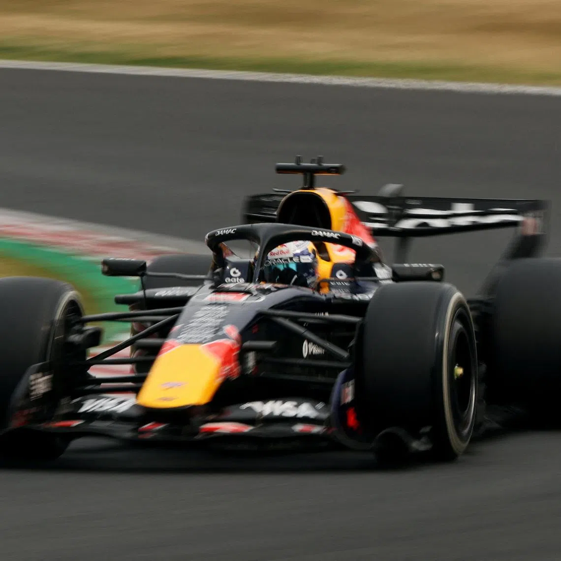 Formula One F1 - Japanese Grand Prix - Suzuka Circuit, Suzuka, Japan - March 29, 2026 Red Bull's Max Verstappen during the race REUTERS/Issei Kato