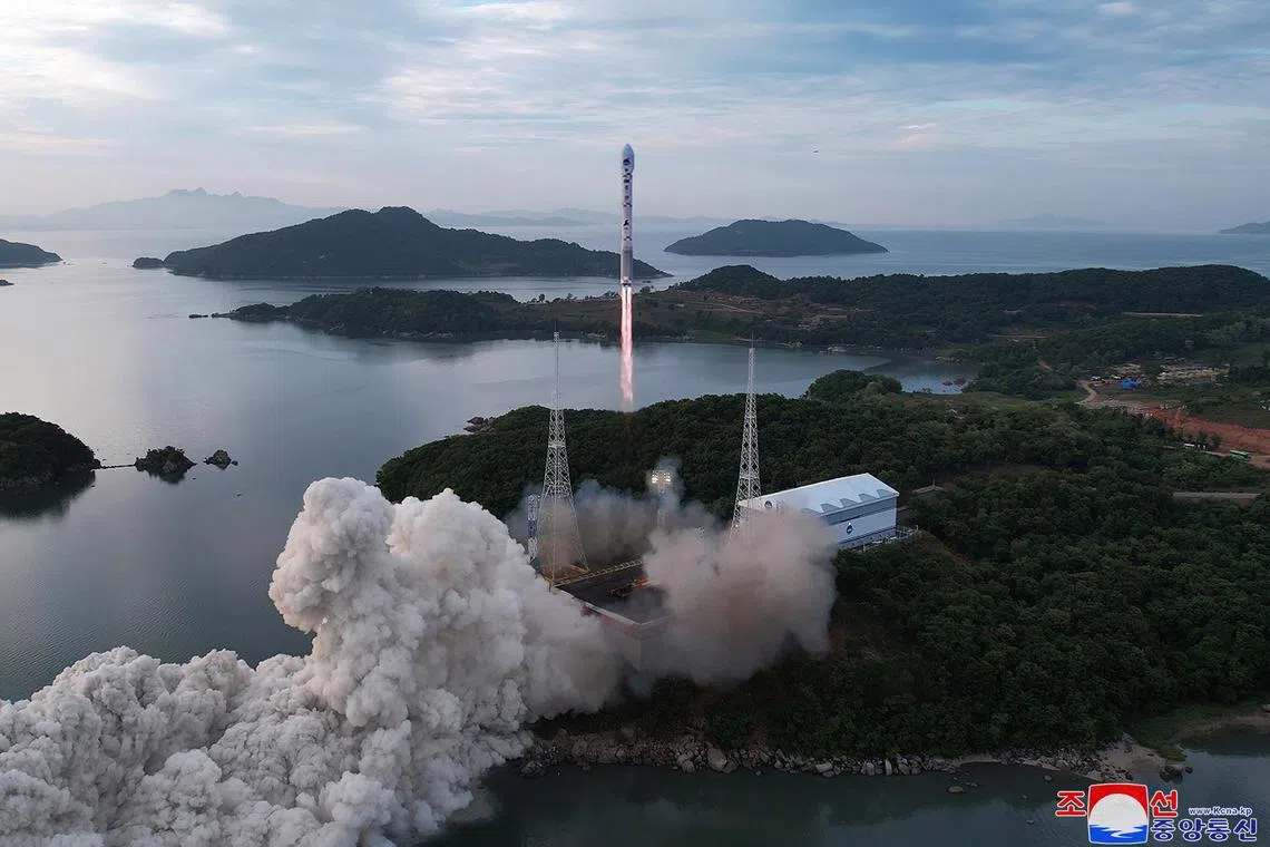 North Korea's launch was an attempt to put its first spy satellite into space, but it ended in failure,