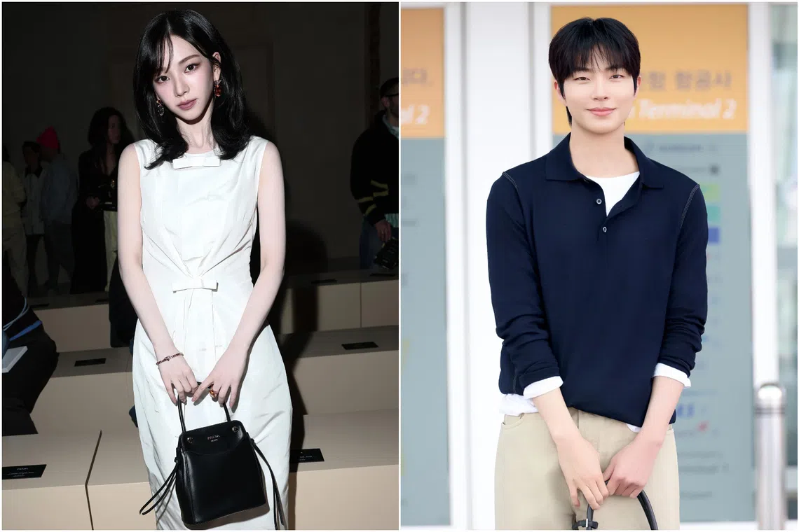 Fans can catch a glimpse of South Korean stars Karina and Hwang In-youp in Paragon from 6pm on Aug 27.