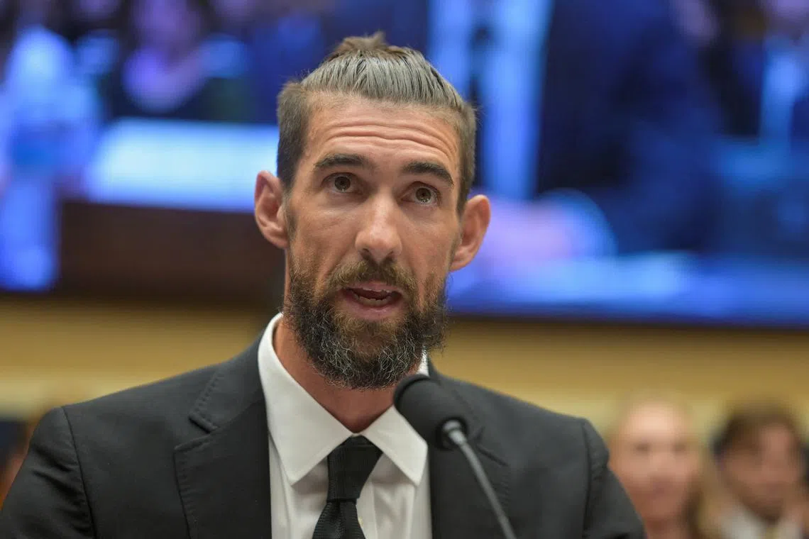 Michael Phelps has said he might not want his four young sons competing in the sport given the current state of swimming in the United States.