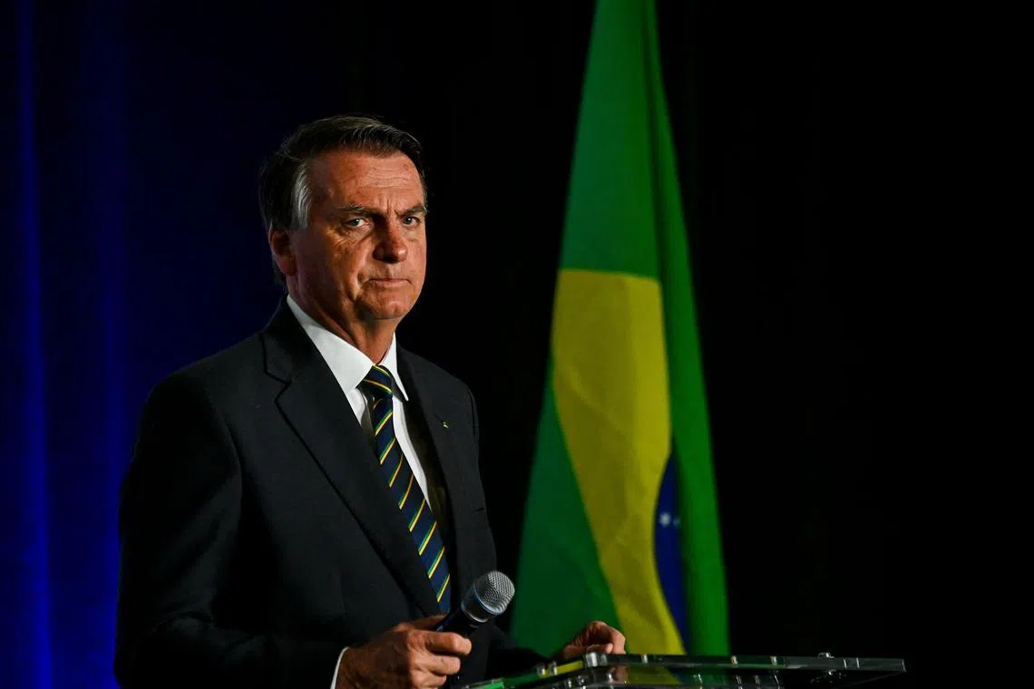 Mr Bolsonaro has denied a media report that he tried to take to Brazil a jewellery set gifted by the Saudi government.