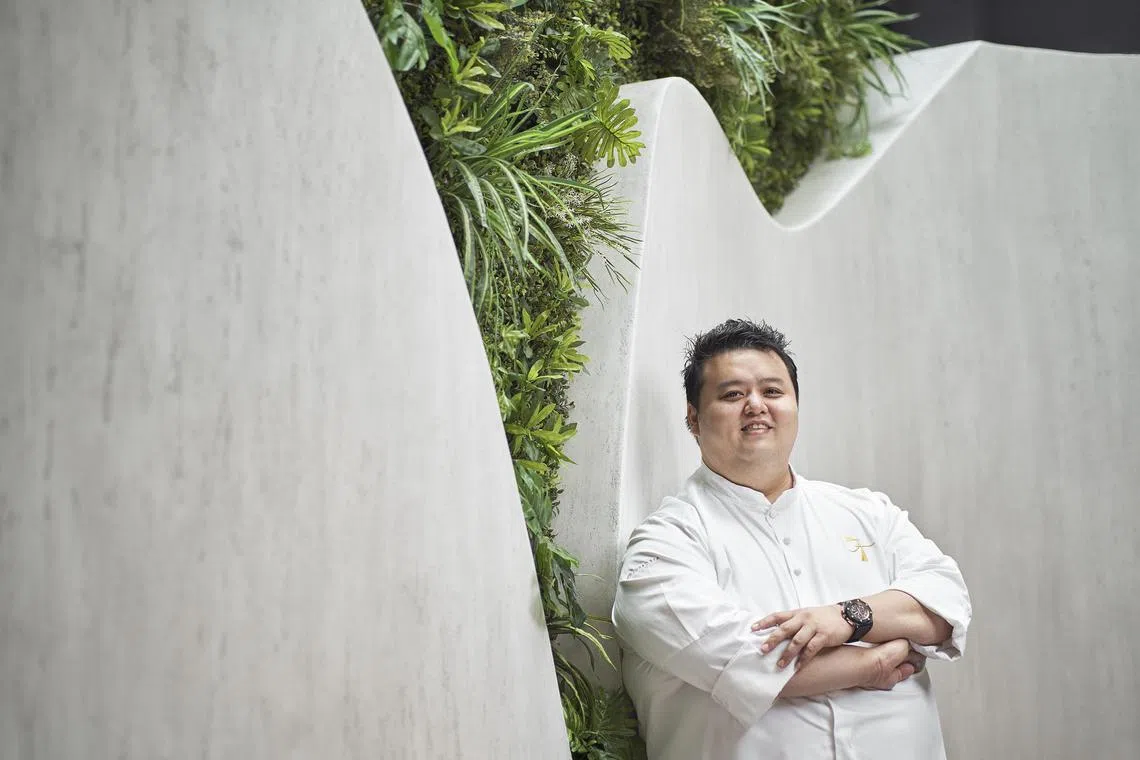 Restaurant Euphoria's chef-owner Jason Tan.