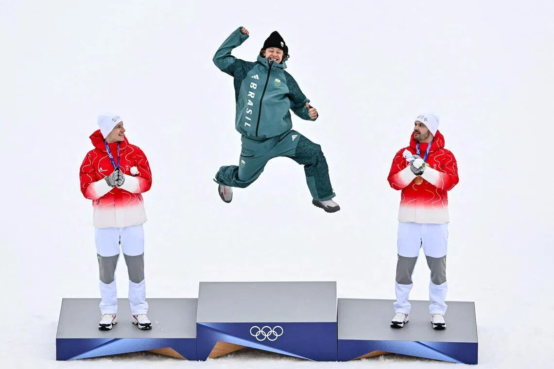 Brazil’s Lucas Pinheiro Braathen wins South America’s first-ever Winter Olympic gold in giant slalom