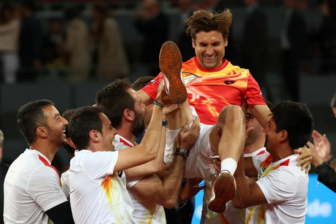 David Ferrer has won the Davis Cup as a player on three occasions with Spain, lifting the trophy in 2008, 2009 and 2011, as well as a runners-up finish in 2012.
