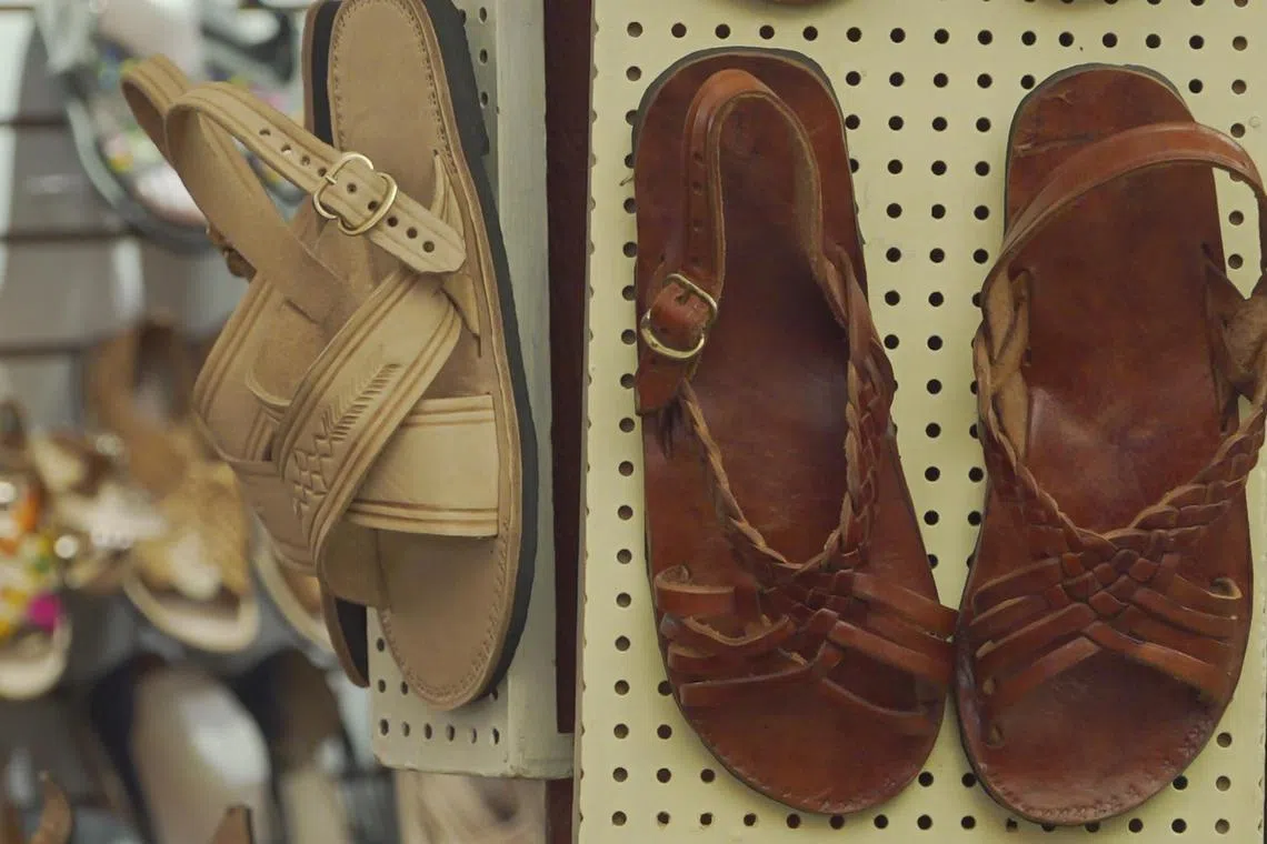 Local authorities had complained that the Oaxaca Slip-On sandals were a “reinterpreted” model of huarache sandals (above).