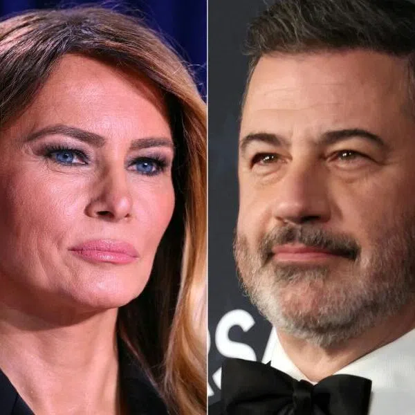 US First Lady Melania Trump lashed out on at comedian Jimmy Kimmel over a joke likening her to an "expectant widow," a jibe with eerie resonance after a shooting at a dinner attended by Donald Trump. Even though Kimmel made the remark in a monologue days ago, right-wing commentators who support Trump have resurrected it to call for the dismissal of the talk show host. (Photo by Mandel NGAN and Michael Tran / AFP)