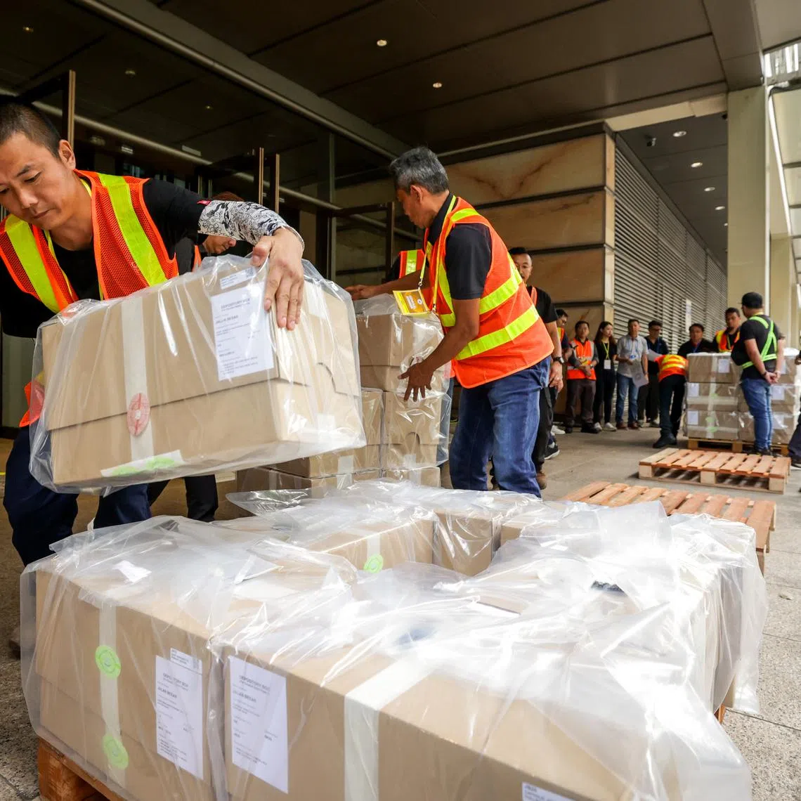 The destruction of ballot papers and other documents used in Presidential Election 2023 took place on March 2 at the Supreme Court.