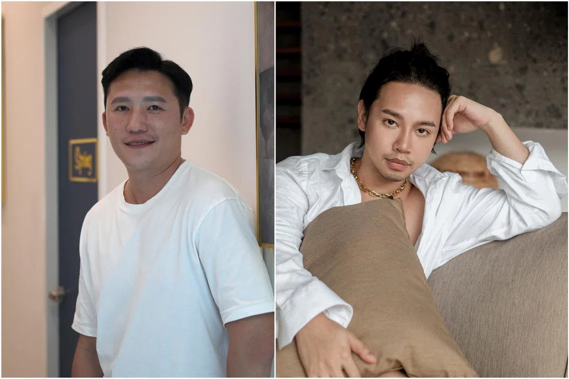 Make-up artist John Lee and creative producer Mikhael Motus are two men who are sharing the cosmetic procedures they have done on social media.