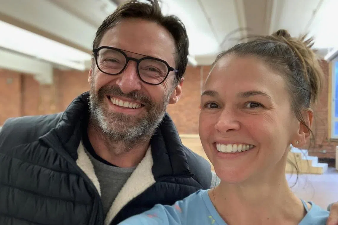 Hugh Jackman and Sutton Foster reportedly had an affair when they starred in the 2022 Broadway revival of The Music Man. 

Source / Copyright: THEHUGHJACKMAN/INSTAGRAM