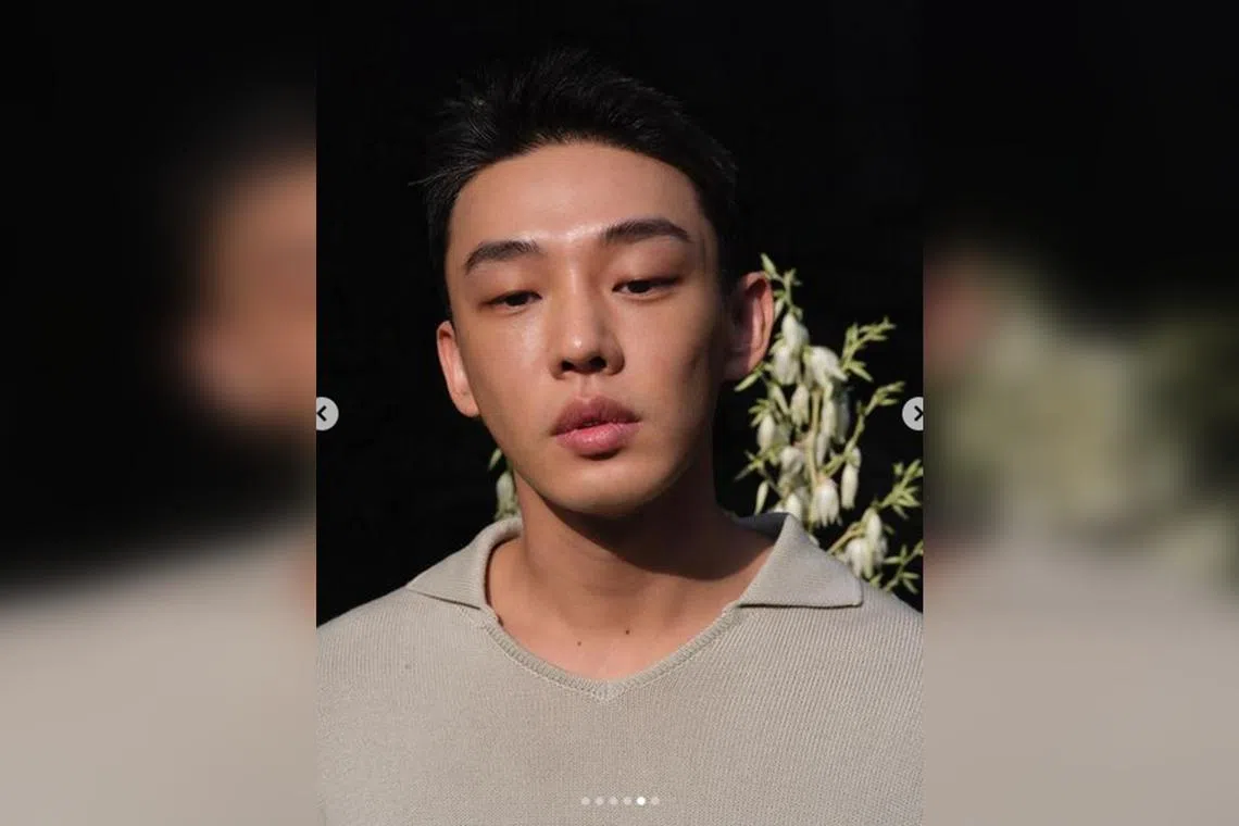 South Korean actor Yoo Ah-in apologised in front of the media on Monday after he was questioned by the South Korean police.