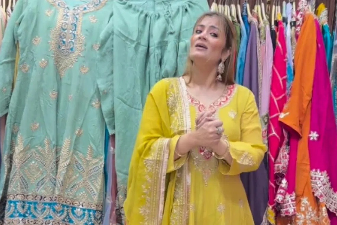 The trending phrase originated from New Delhi retailer Jasmeen Kaur's Instagram Live video.