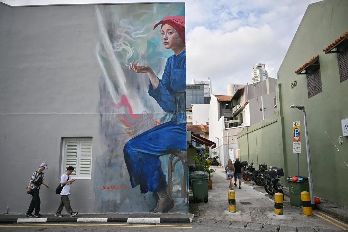 The fine was issued because the owner “began work” on the mural “without approval from URA”.