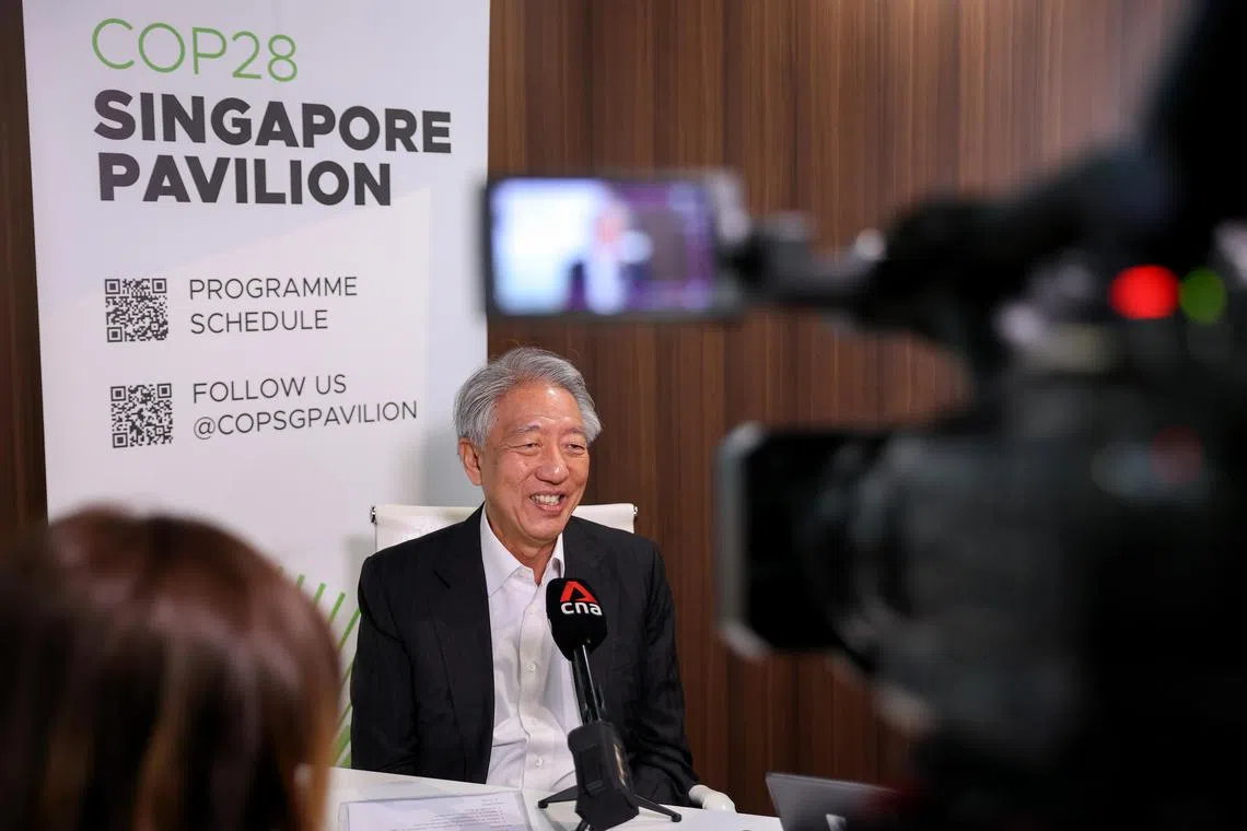 The Government will look into how different countries make policies to deal with the negative effects of emitting carbon dioxide, said SM Teo Chee Hean.