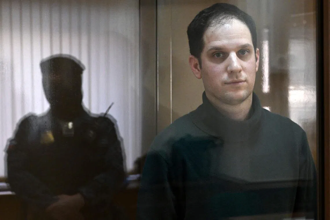 US journalist Evan Gershkovich and the newspaper have denied Russian Federal Security Service accusations that he was spying.