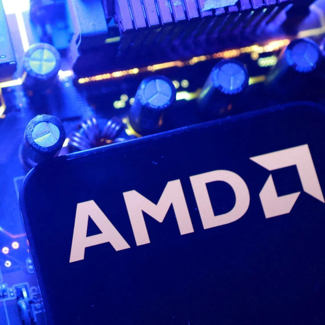 AMD is attempting to capture market share from Nvidia in the fast-growing data center chip sector.