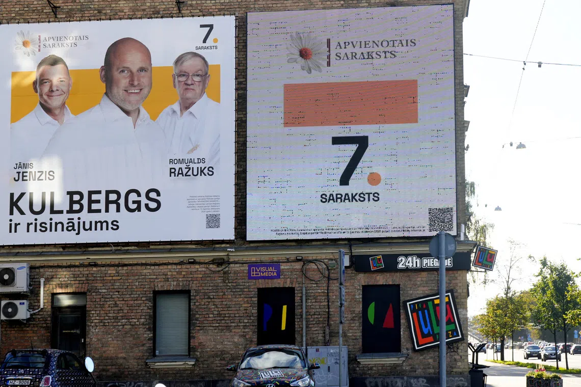 Latvians vote in election in shadow of drone incursions and war in Ukraine