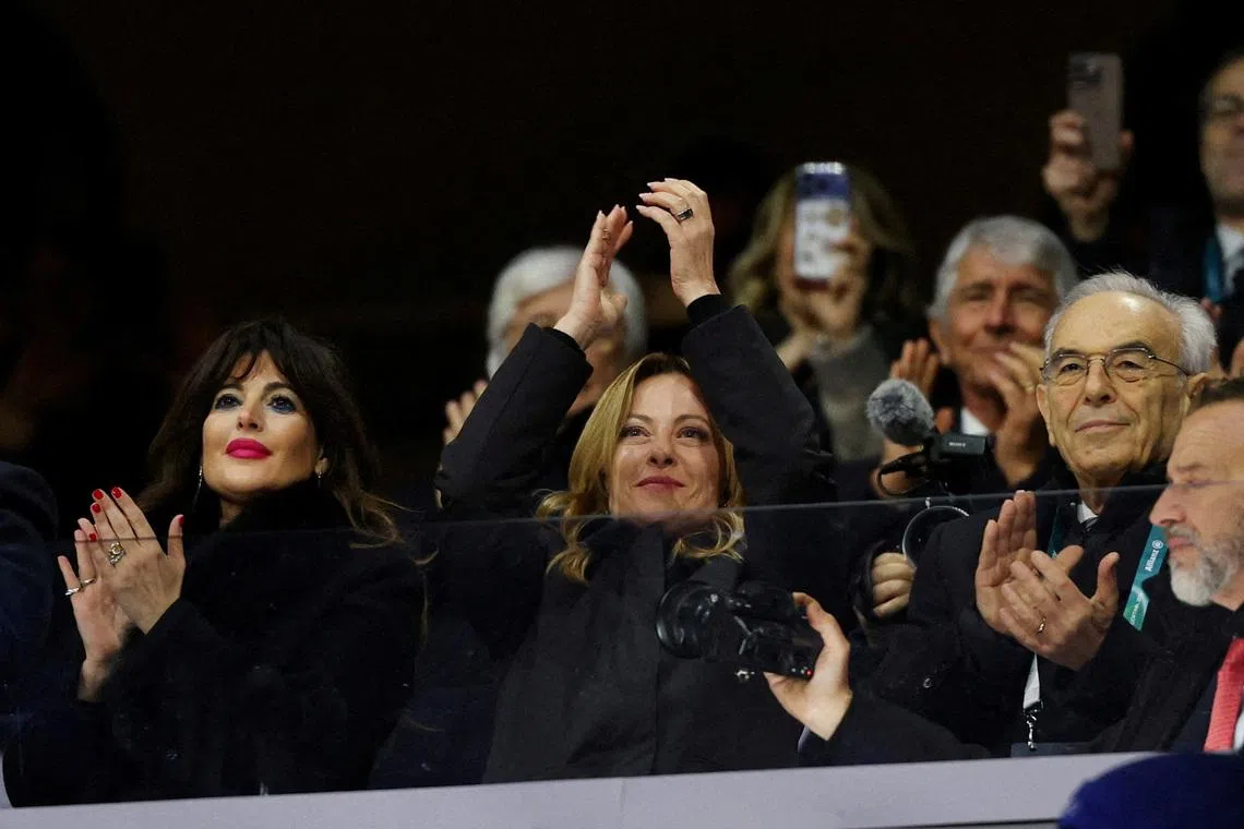 Italian PM Meloni slams 'illiberal drift' after comedian quits TV show