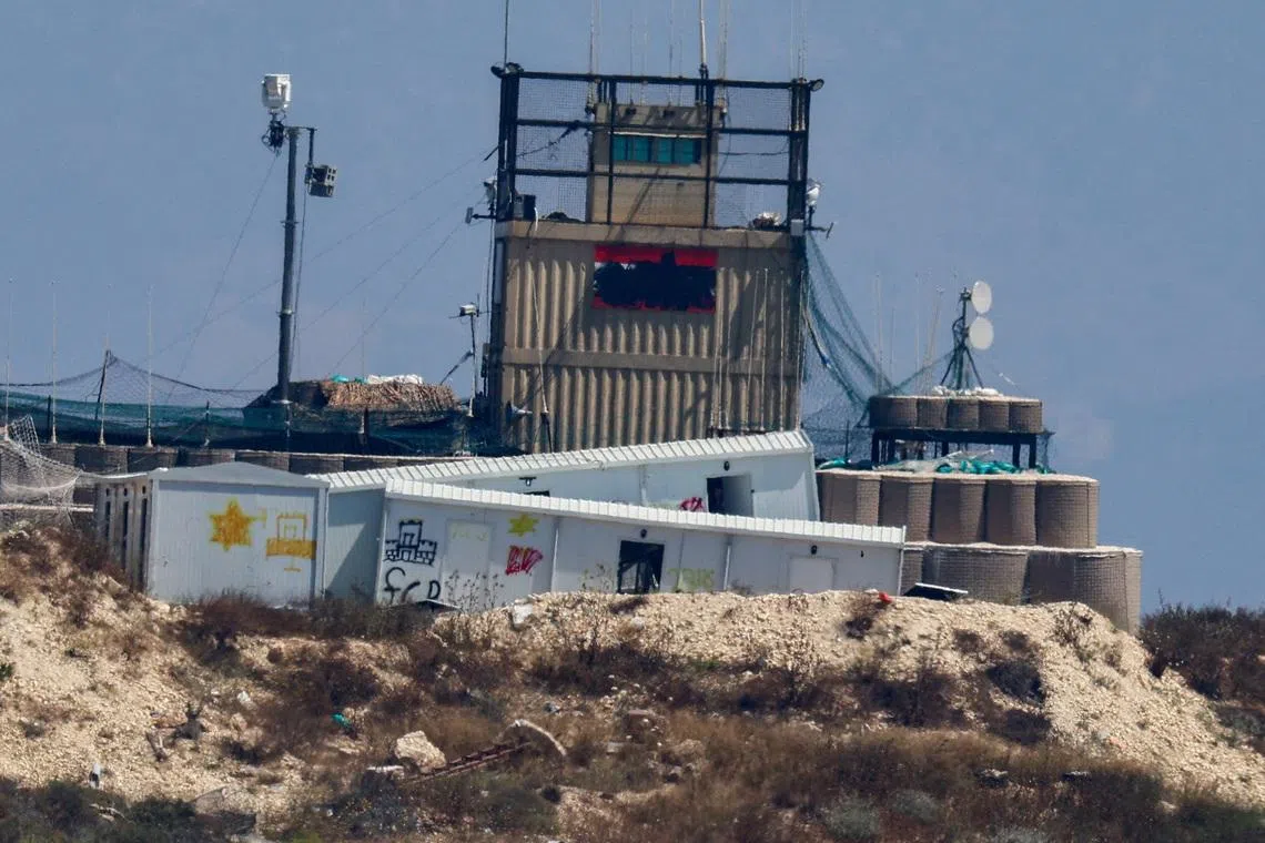 Lebanon’s state news agency said an Israeli drone struck Nabatieh al-Fawqa on June 27. The area is outside the security zone shown on a map published by Israel of the territory its troops will continue to control.