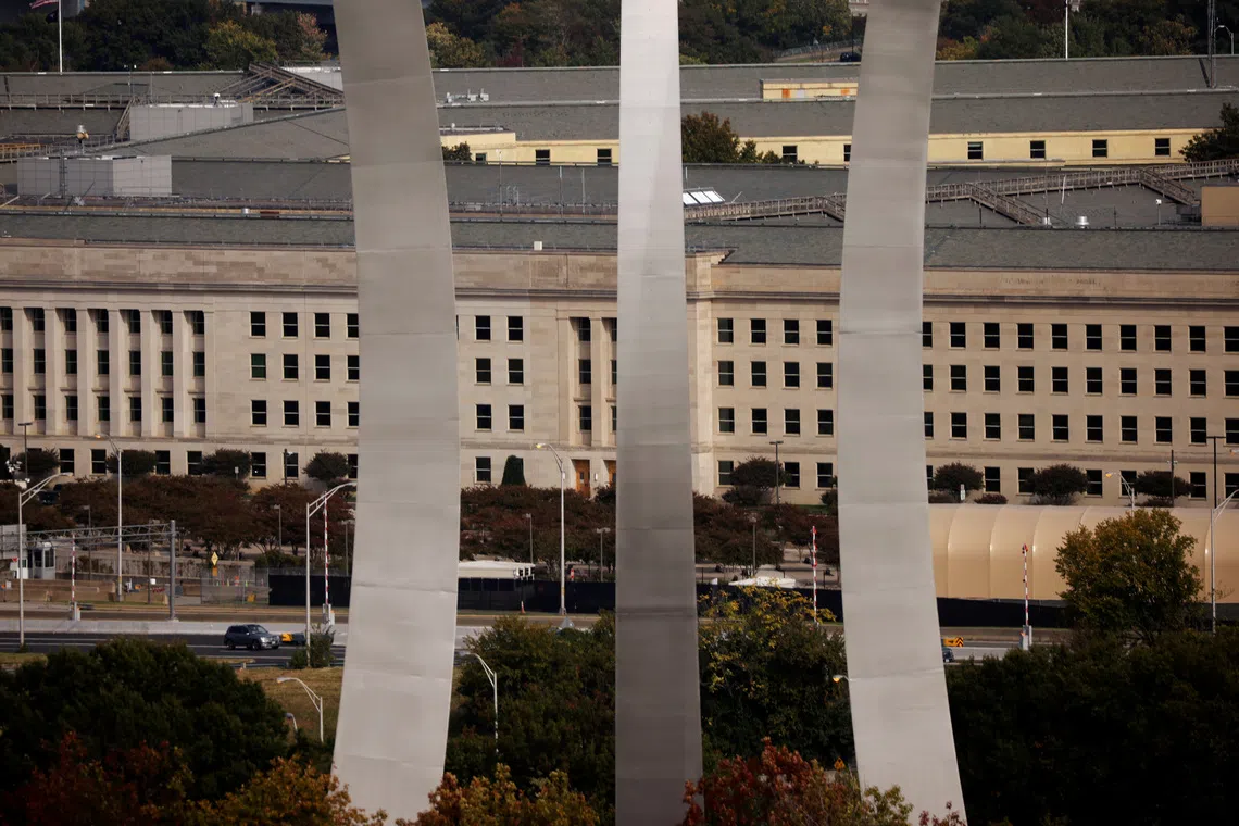 The Pentagon building is seen in Arlington, Virginia, U.S. October 9, 2020. REUTERS/Carlos Barria