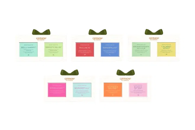 Best Valentine’s Day gift ideas: Gryphon Botany Selection Tea Set Duo Gift Pack