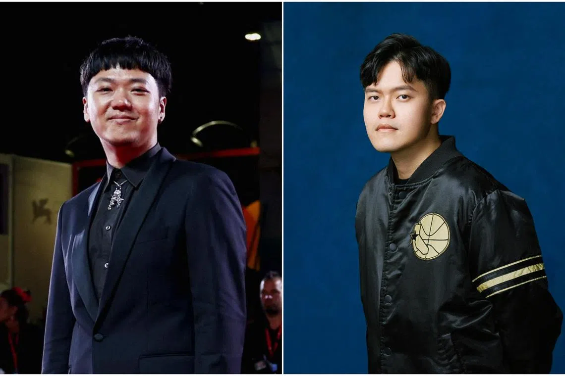 Singaporeans Directors Yeo Siew Hua (left) and Chiang Wei Liang have their works nominated at the awards.