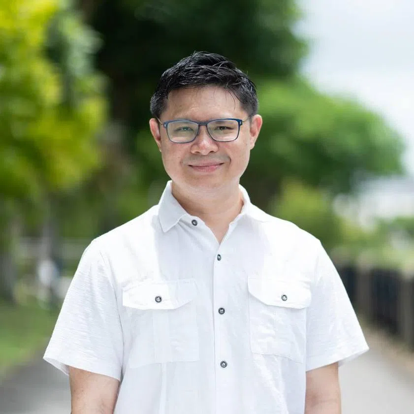 Foo Cexiang (left) and Shawn Loh had entered politics at the 2025 General Election.