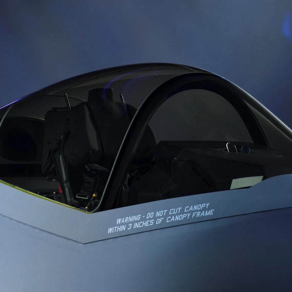 Unveiling of the new F-35 during a rollout ceremony of F-35 fighter jets ordered by Finland at the Lockheed Martin Aeronautics facility in Fort Worth, Texas, U.S. December 16, 2025.  REUTERS/Jeremy Lock