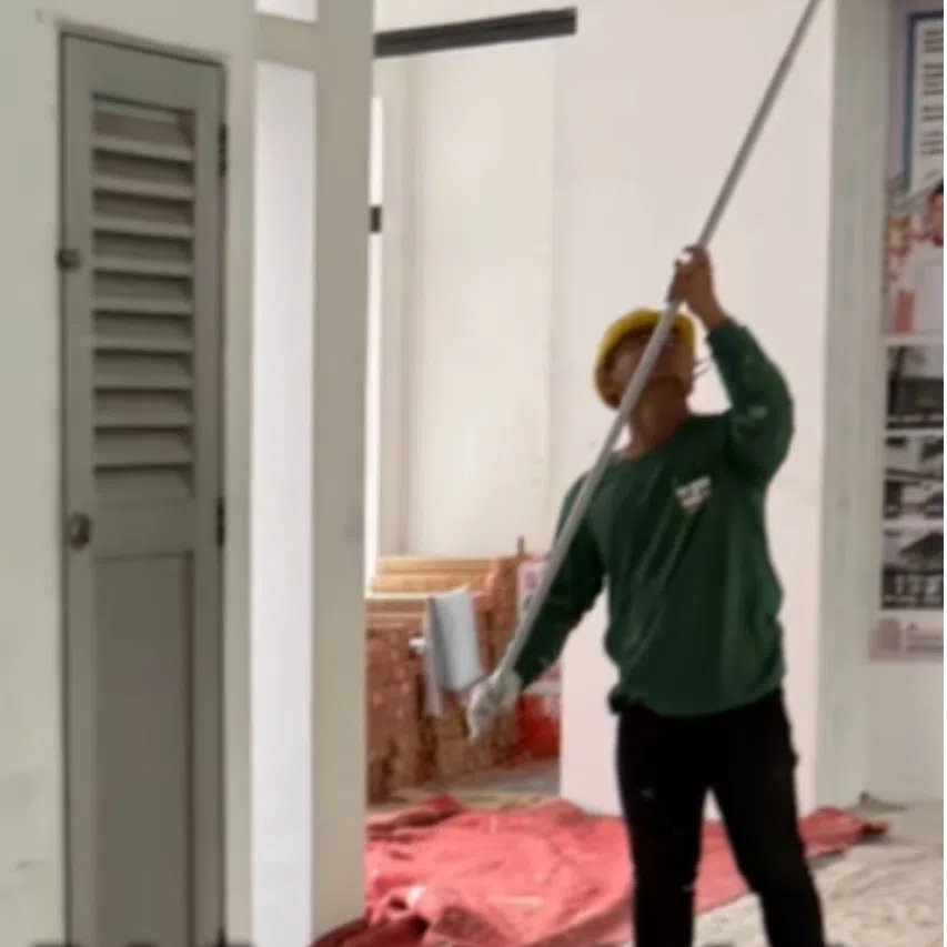 Ms Carmen Ortega, 39, posted a video on social media featuring clips of migrant workers working in Singapore.