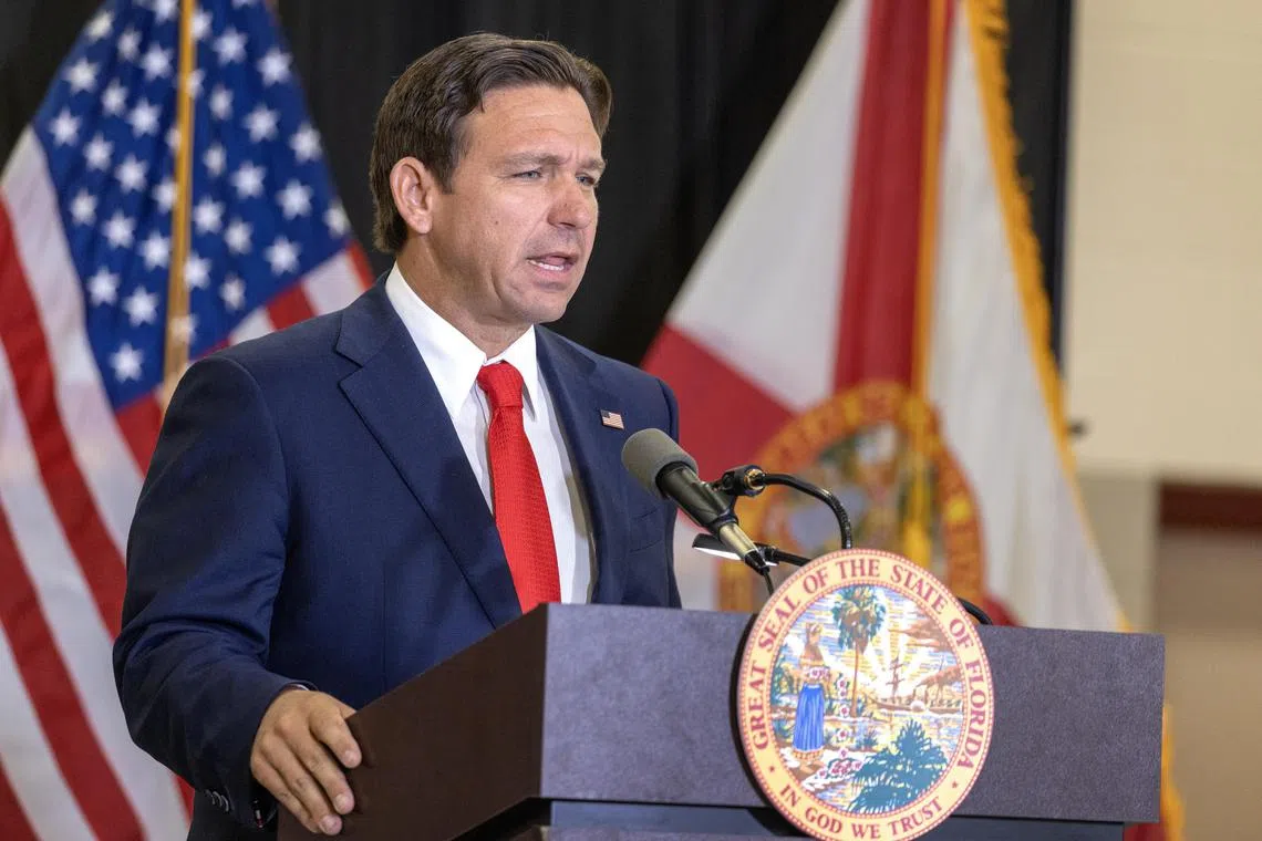 Mr DeSantis said he was assigning the probe of the assassination plot to the office of Florida’s Attorney-General.