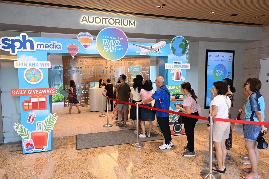 China among top destinations at SPH’s inaugural travel fair