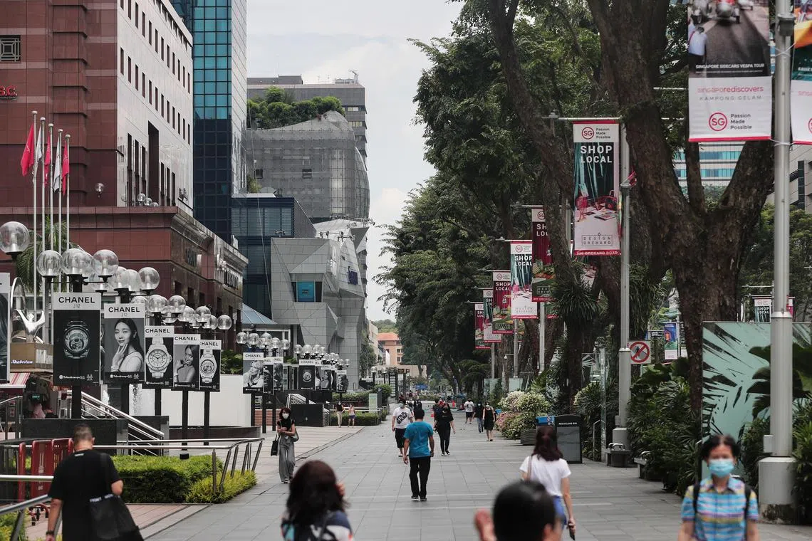 Orchard Road was always destined to be a great street for all sorts of commerce. 