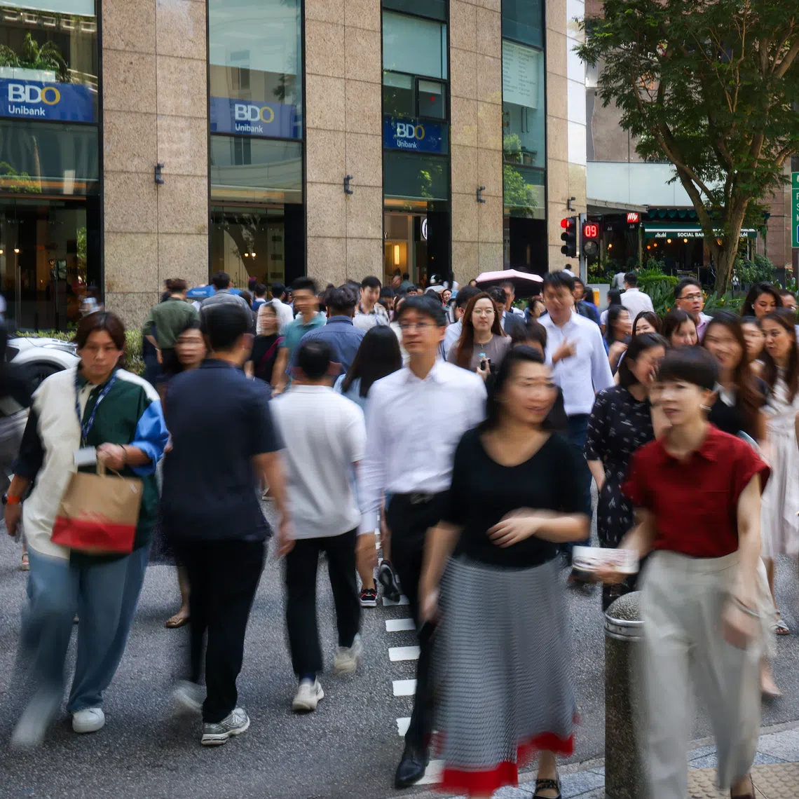 The labour market is showing signs of softening, said the Ministry of Manpower, which released its labour report on Sept 21.