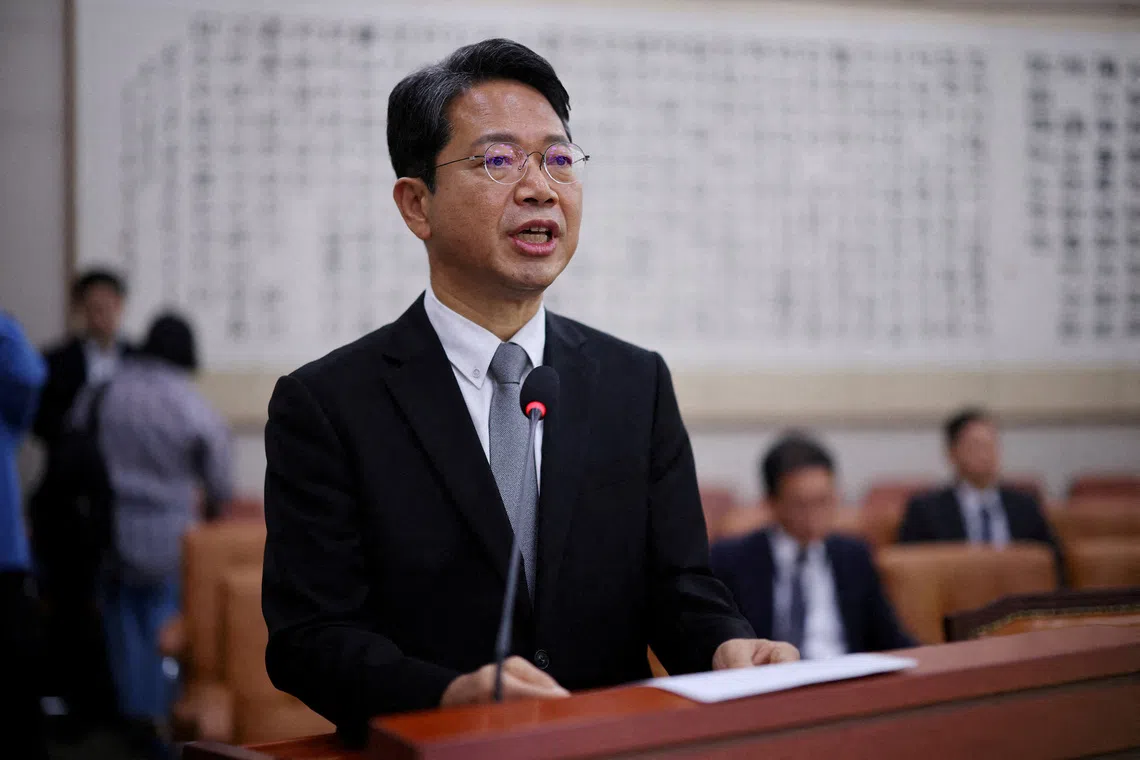 South Korea justice nominee withdraws in Lee's second cabinet setback as polls slide