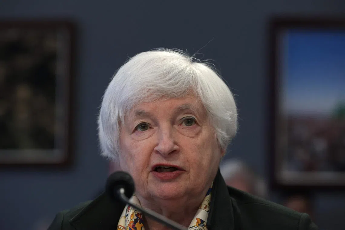 Treasury Secretary Janet Yellen reiterated she was prepared to take further action to ensure that  US bank deposits stay safe amid turmoil in the banking system.