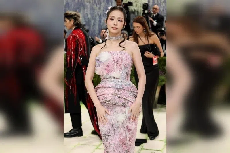 Jisoo attends the 2026 Met Gala on May 4, in New York City.  