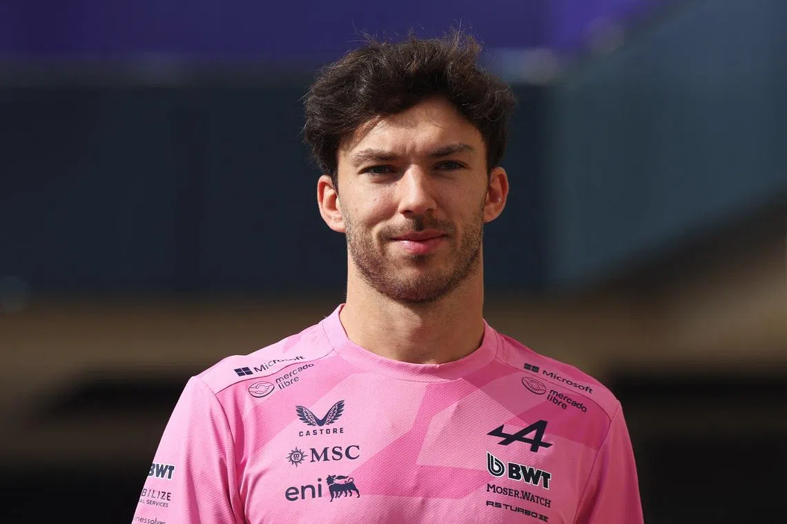 Formula One F1 - Abu Dhabi Grand Prix - Yas Marina Circuit, Abu Dhabi, United Arab Emirates - December 4, 2025 Alpine's Pierre Gasly arrives ahead of the Abu Dhabi Grand Prix REUTERS/Jakub Porzycki