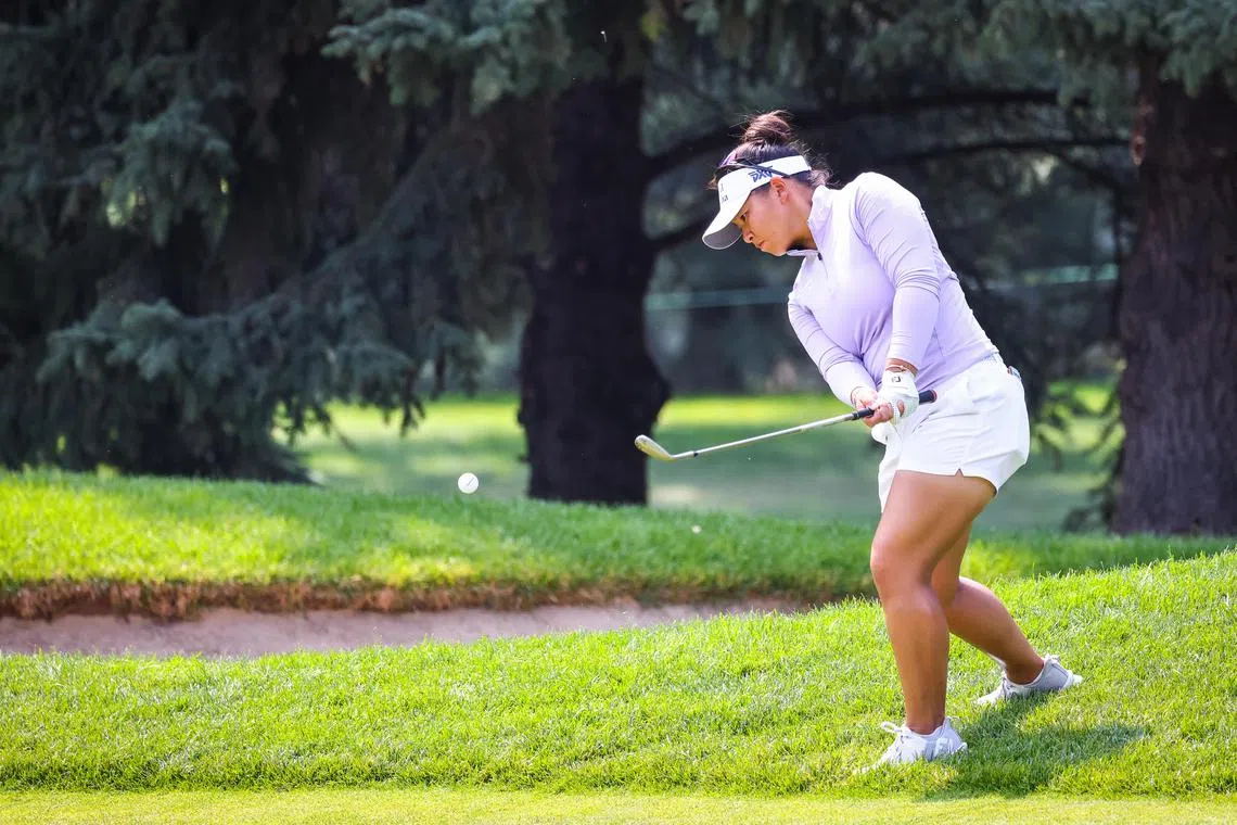 Megan Khang during the final round of the CPKC Women's Open in July.