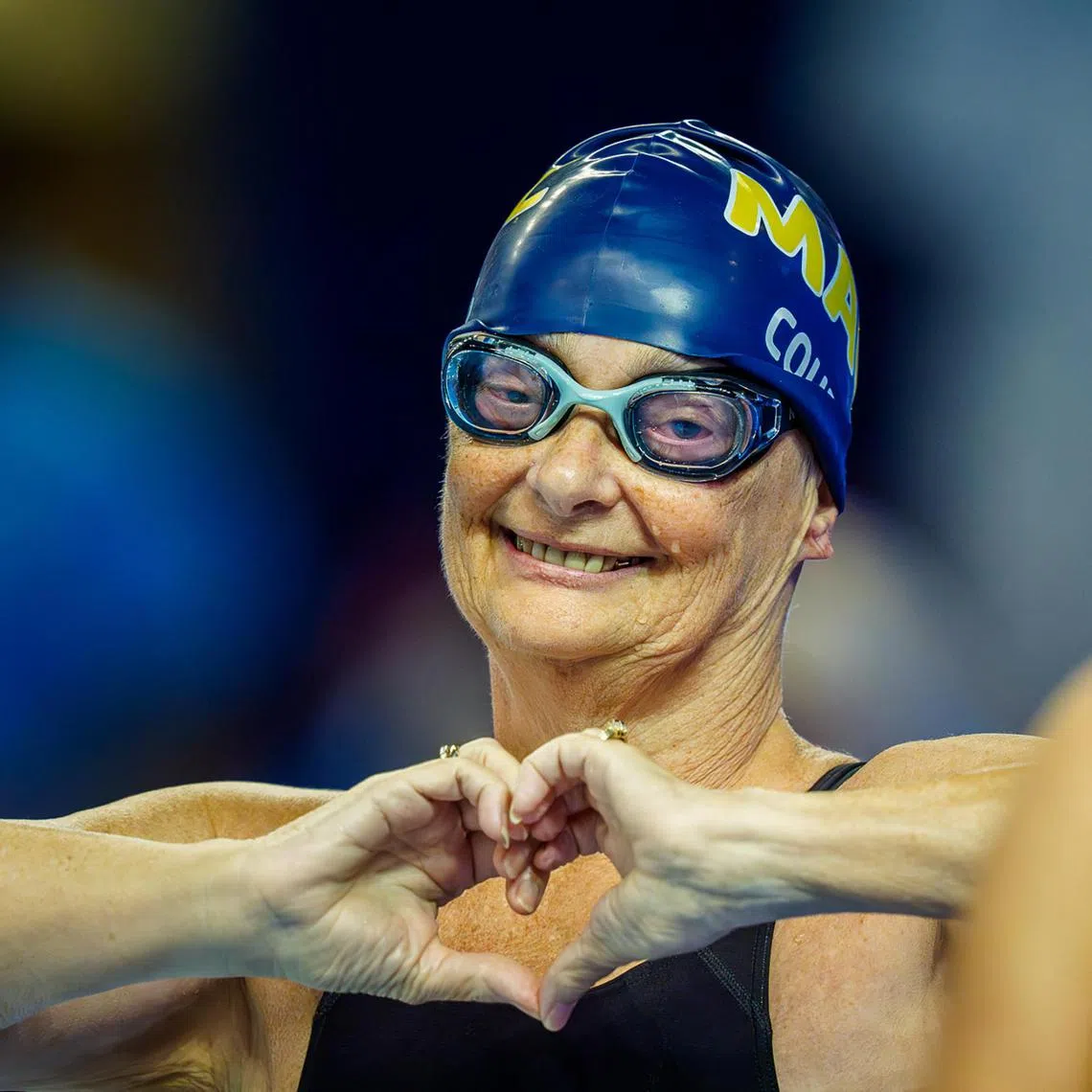 Lina Courtois competed in the World Aquatics Masters Championships in Singapore 

Credit: Singapore 2025