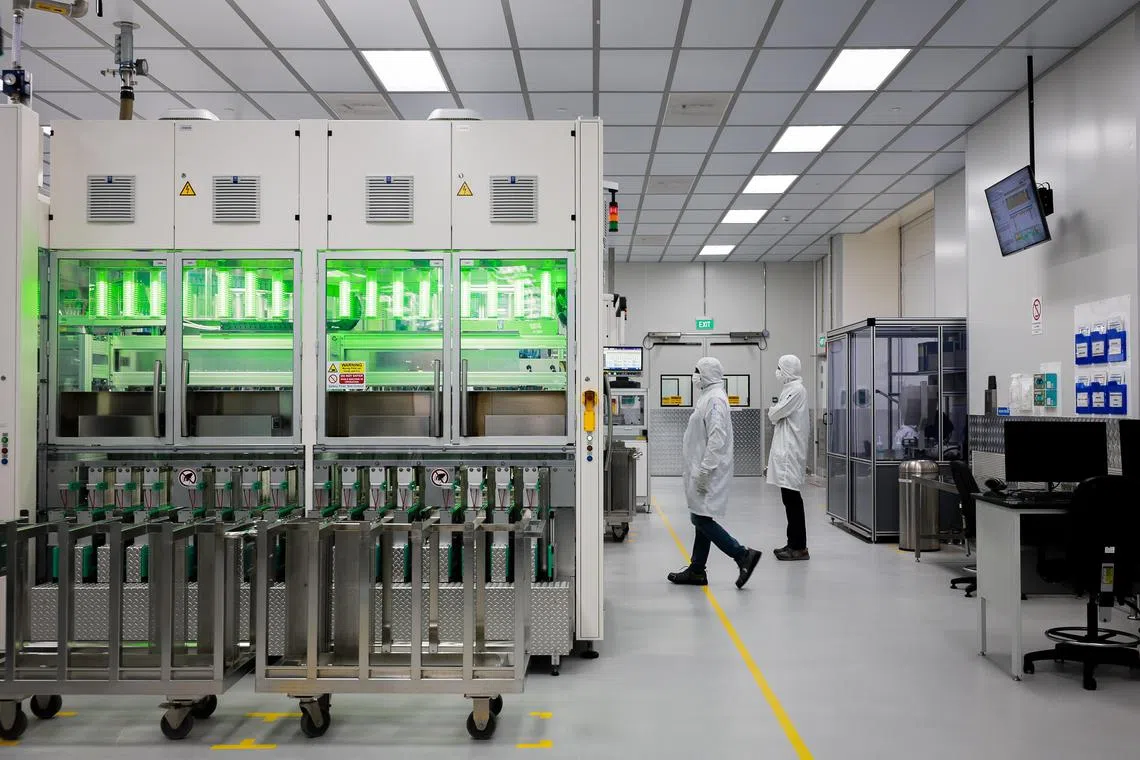 The expanded facility at Alcon Manufacturing & Logistics expanded facility Grand Opening and 20th Year Celebration held at their facility in Tuas on June 27, 2025.