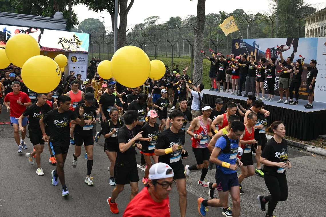 This year’s run raised a total of $305,625, which will go towards rehabilitation and reintegration programmes.