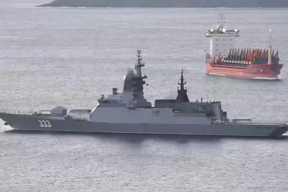 Russia will dispatch several warships to join war games off the coast of China to strengthen naval cooperation.