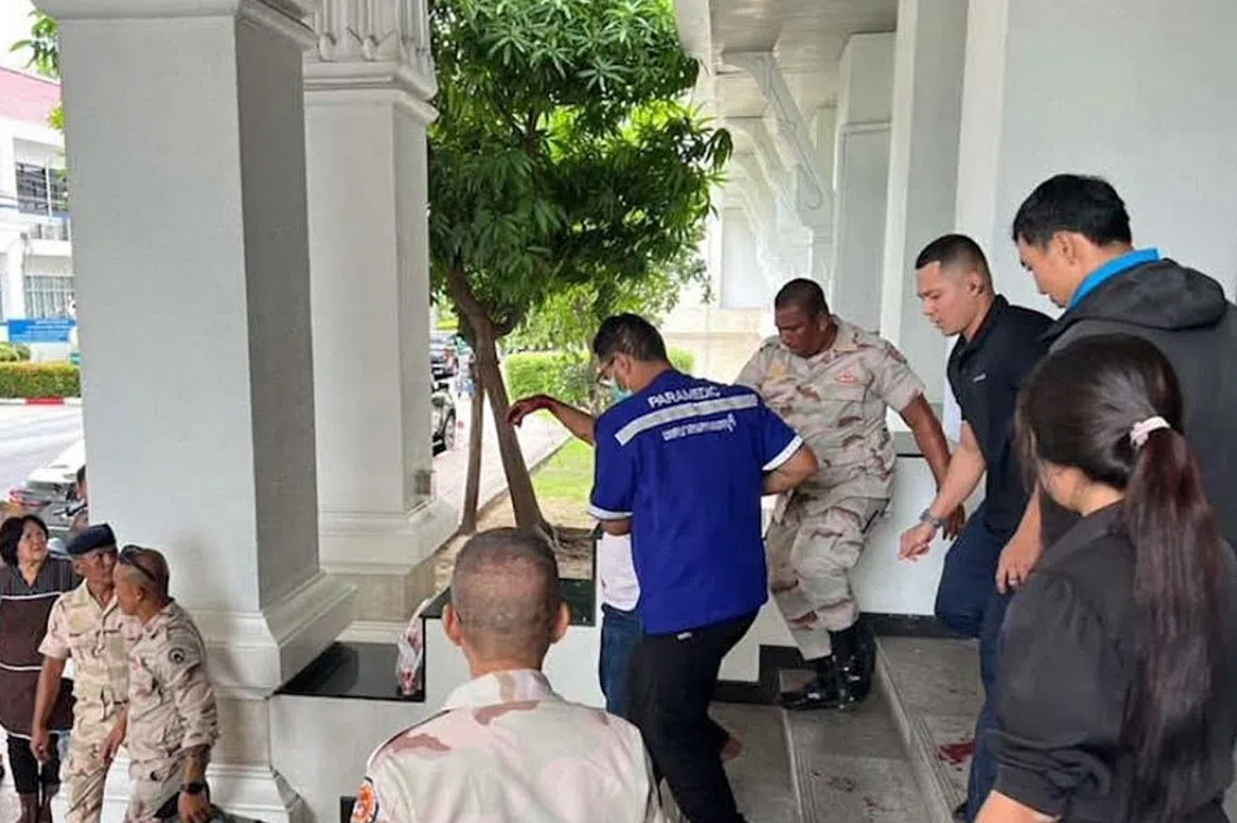 Thai official hospitalised after shooting at government office and suspect detained, deputy governor says 