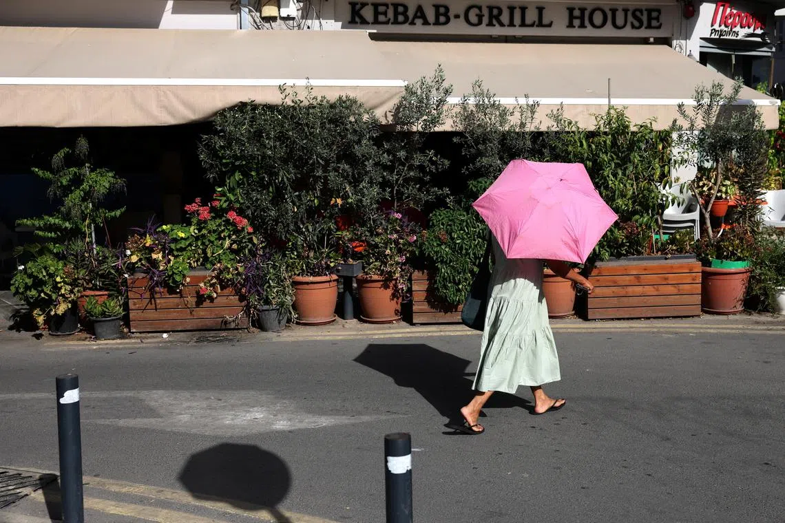 The Meteorological Department confirmed that maximum temperatures reached 45 deg C on June 14.