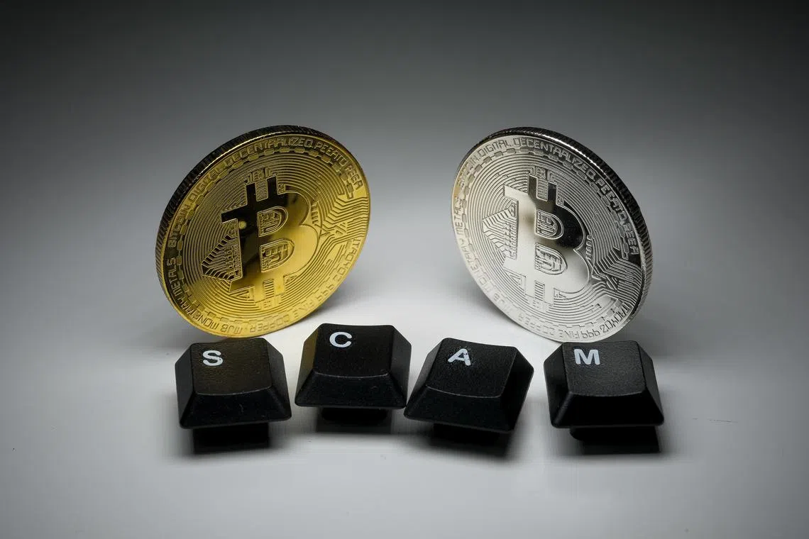 The scam was tied to purported Bitcoin investments.