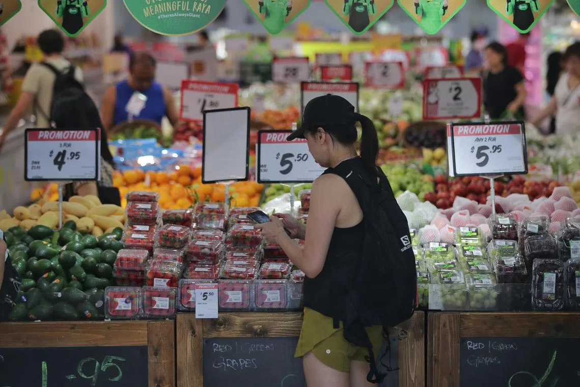 Inflation in Singapore is still much higher than the 1.5 per cent level seen before the Covid-19 pandemic.